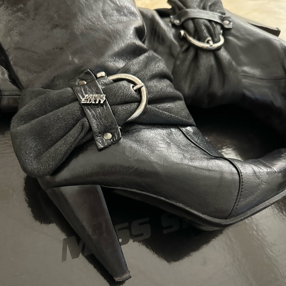 Miss Sixty Leather Boots - Picture 3 of 5